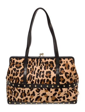 St. John Ponyhair Shoulder Bag