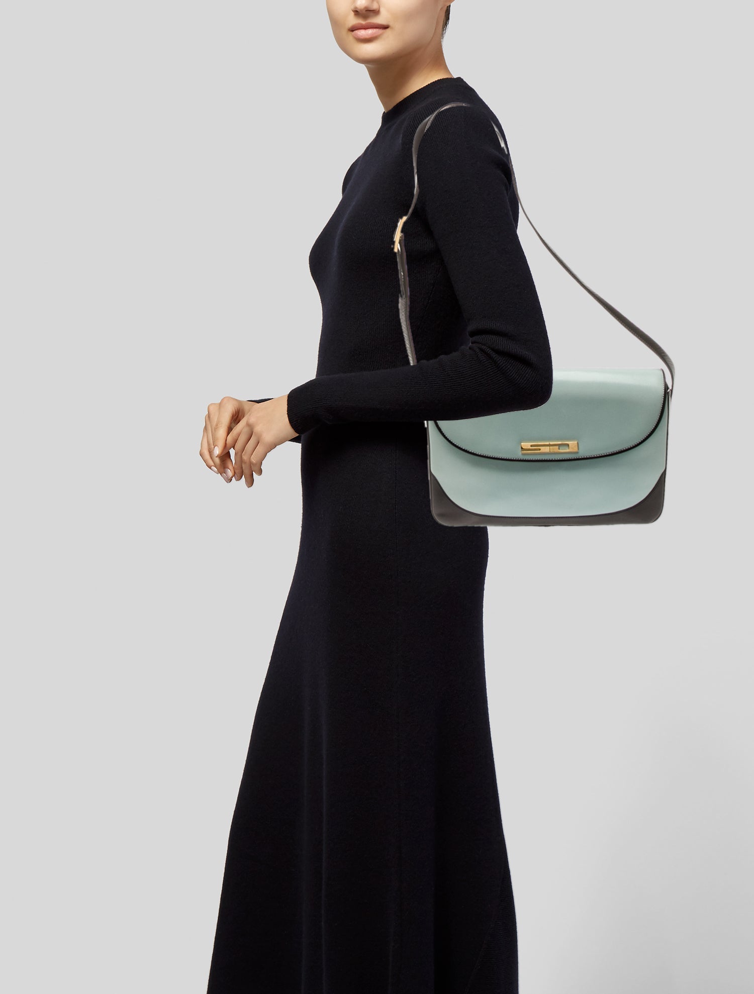 St. John Leather Shoulder Bag