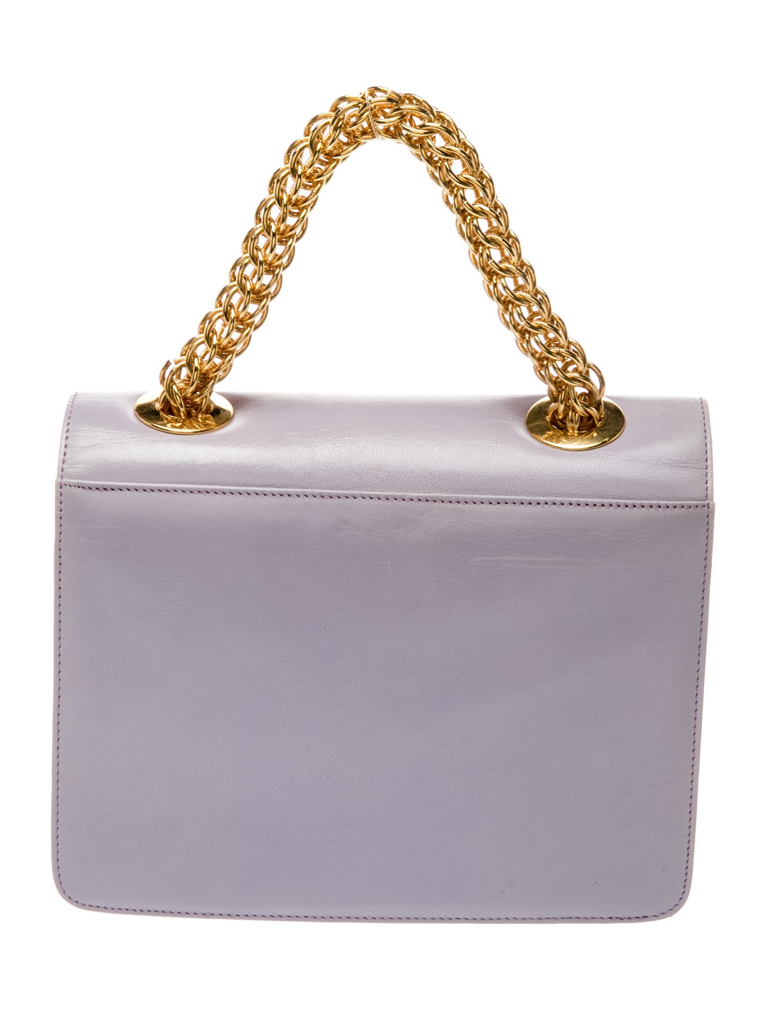 St. John Leather Top Handle Bag