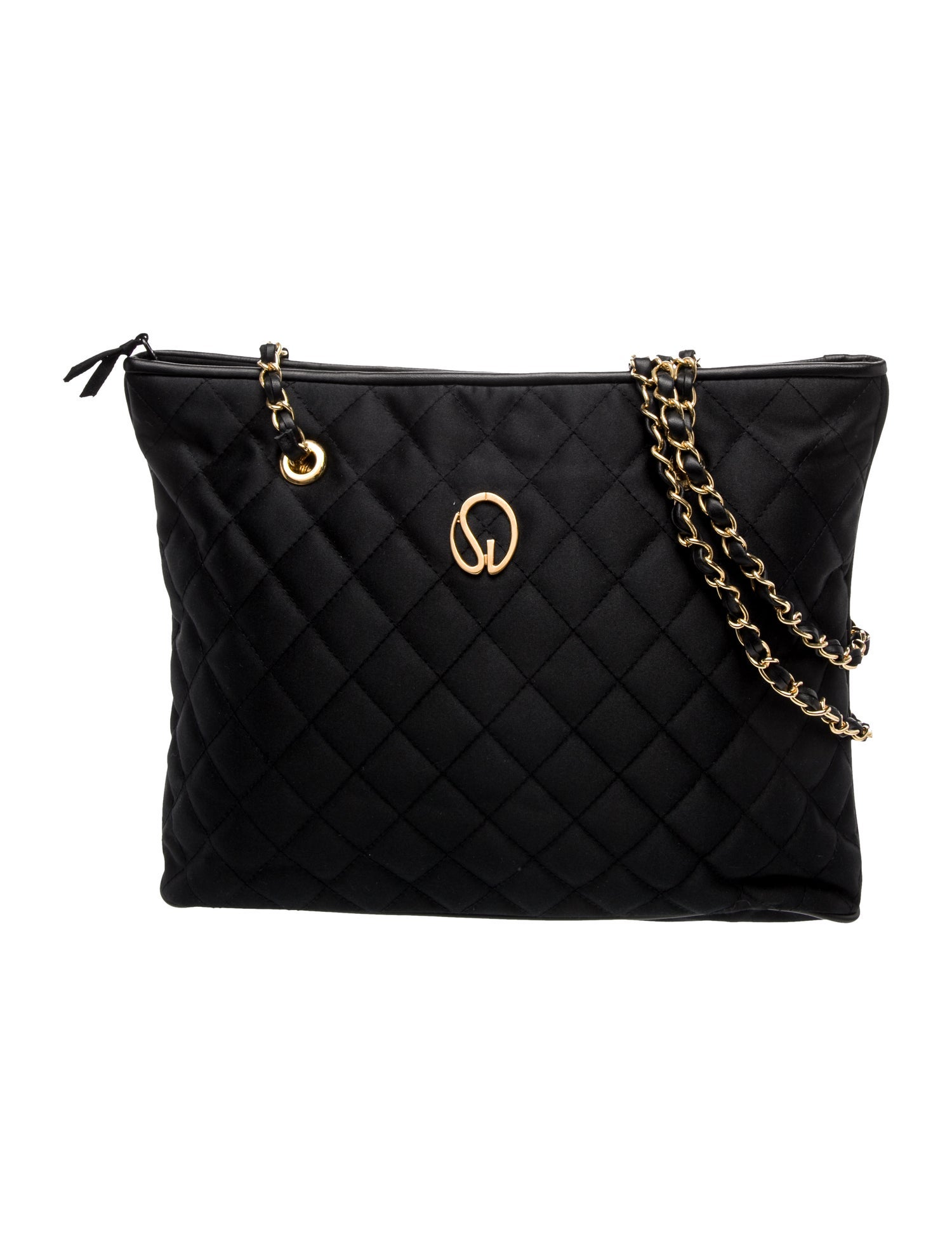 St. John Quilted Top Handle Bag