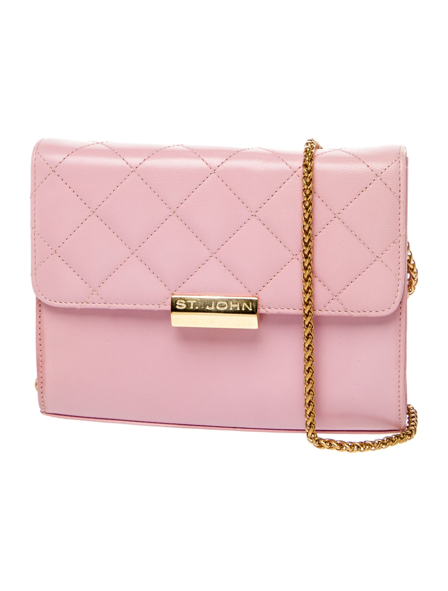 St. John Leather Crossbody Bag