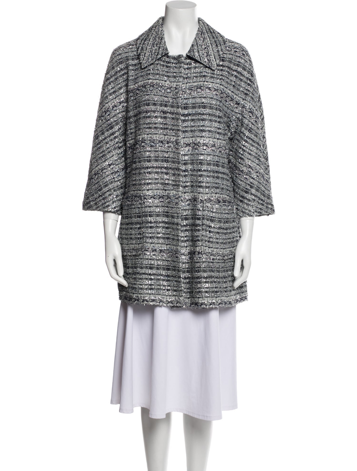 St. John Tweed Pattern Jacket w/ Tags