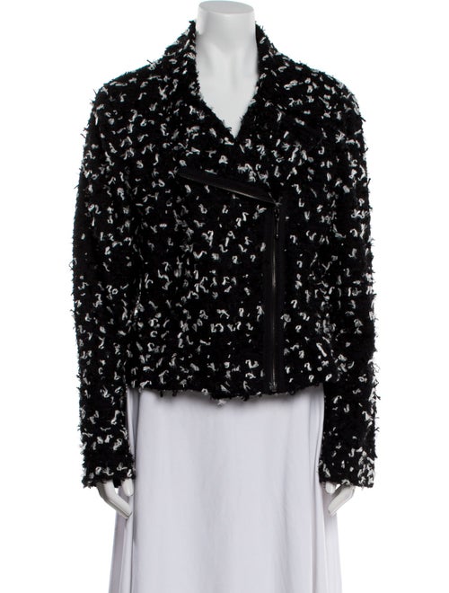 St. John Wool Tweed Pattern Jacket