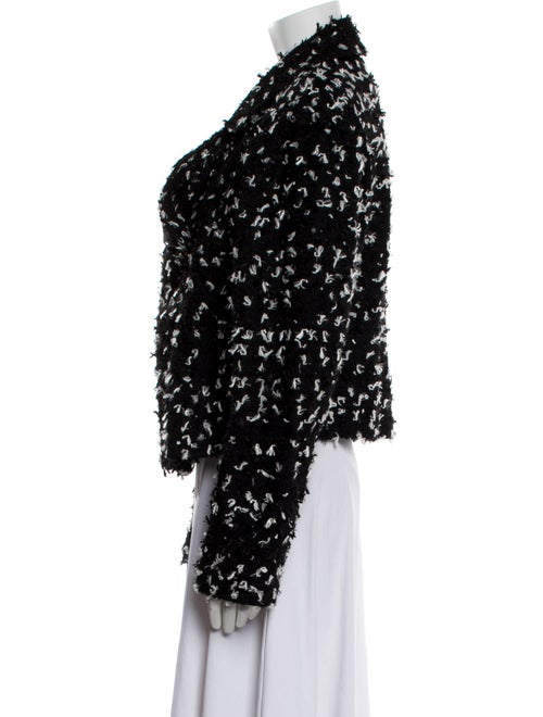 St. John Wool Tweed Pattern Jacket