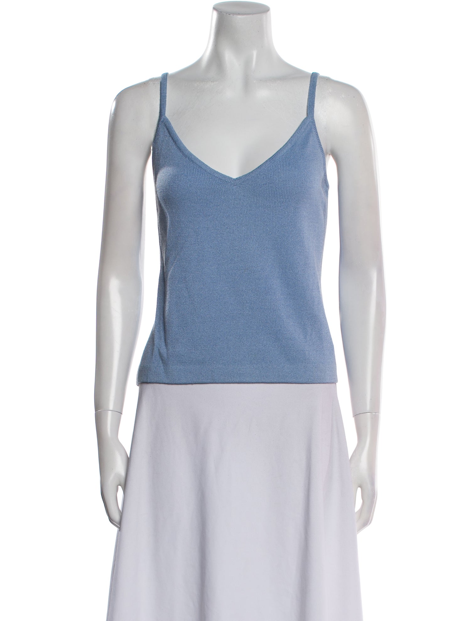 St. John Wool V-Neck Sweater