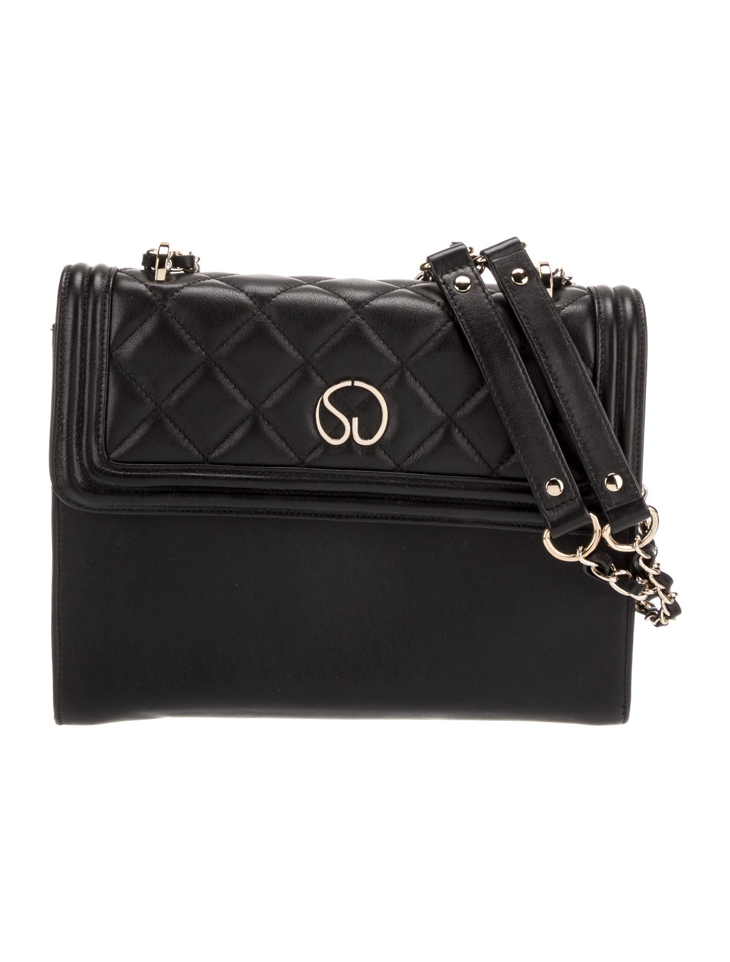 St. John Leather Crossbody Bag