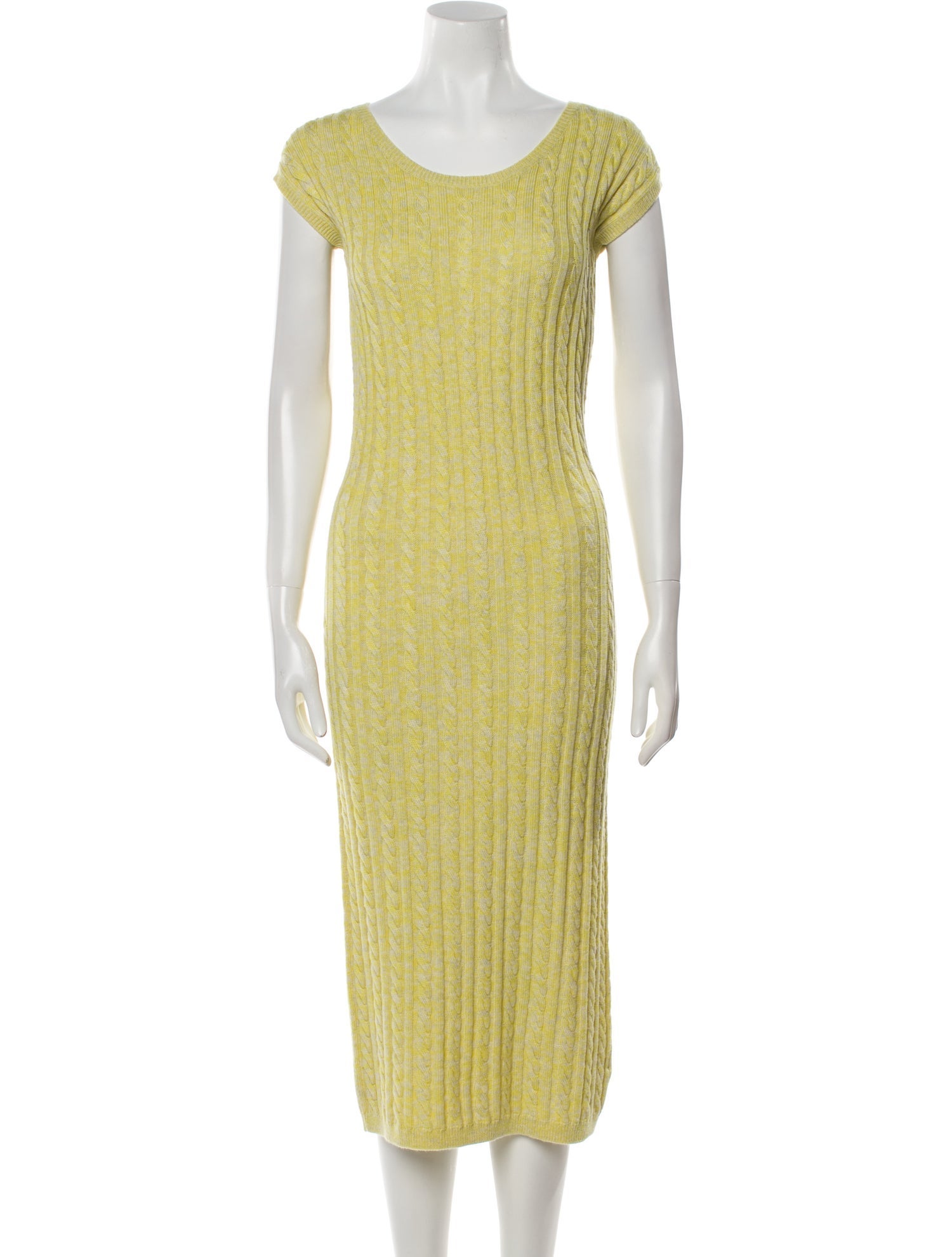St. John Wool Long Dress