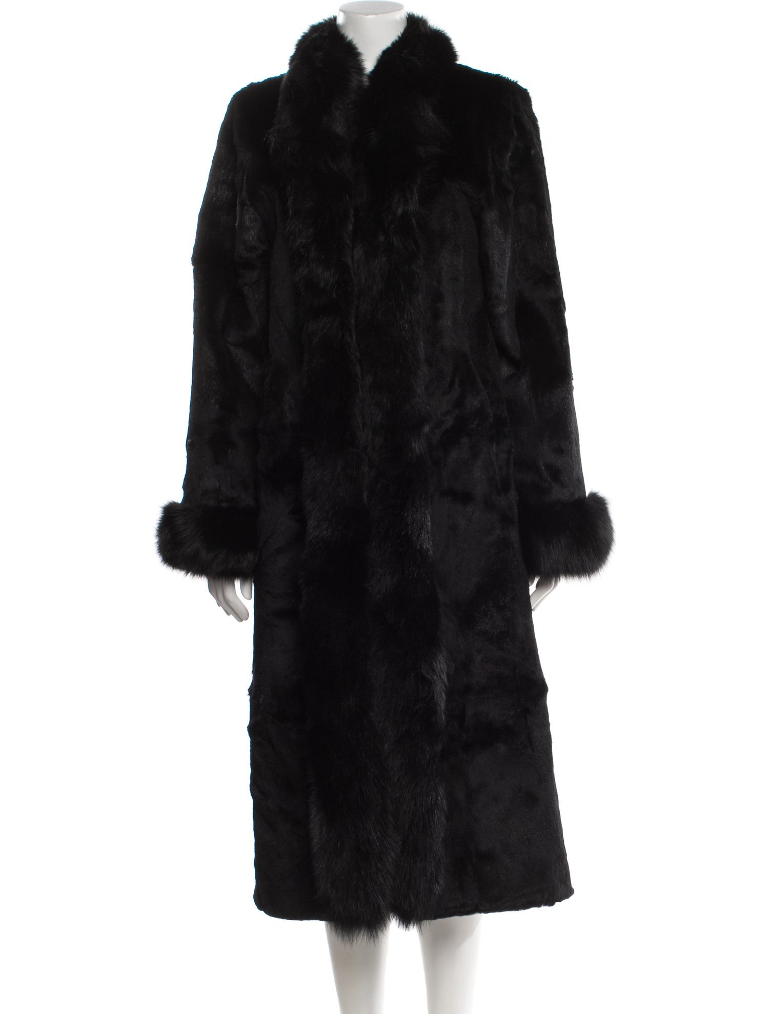 St. John Fur Fur Coat