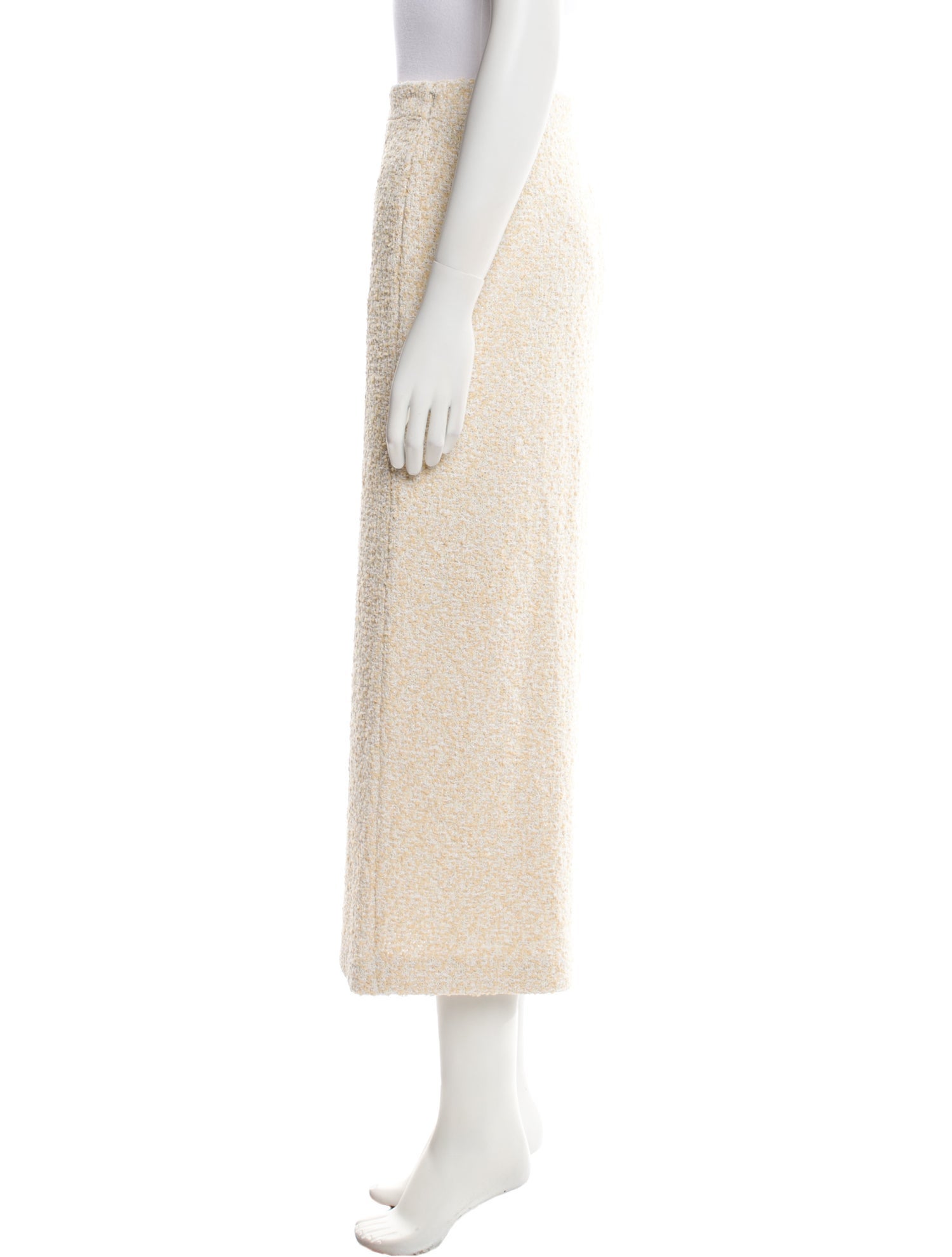 St. John Wool Midi Length Skirt