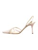 St. John Satin Slingback Pumps
