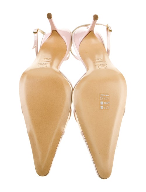 St. John Satin Slingback Pumps