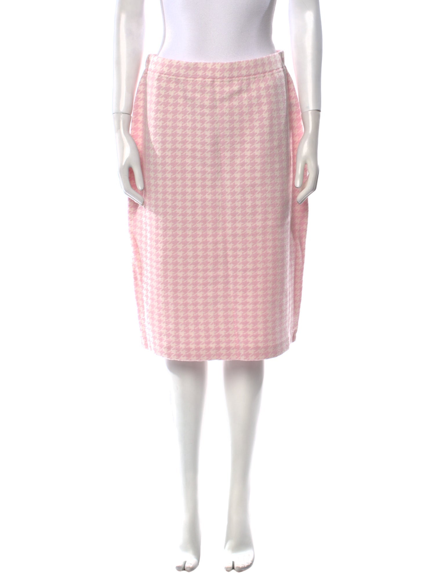 St. John Wool Knee-Length Skirt