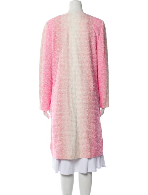 St. John Colorblock Pattern Coat