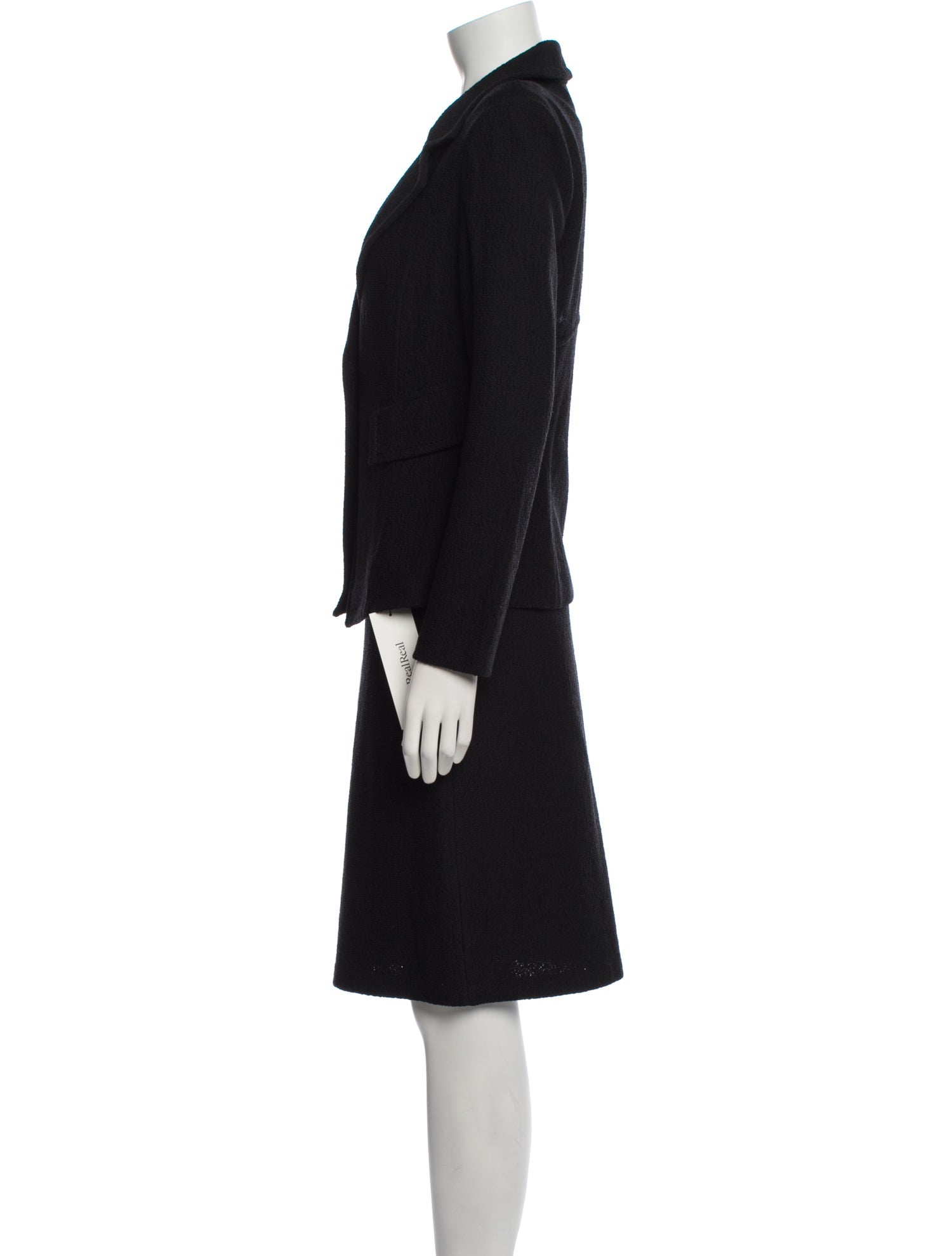 St. John Crystal Embellishments Skirt Suit