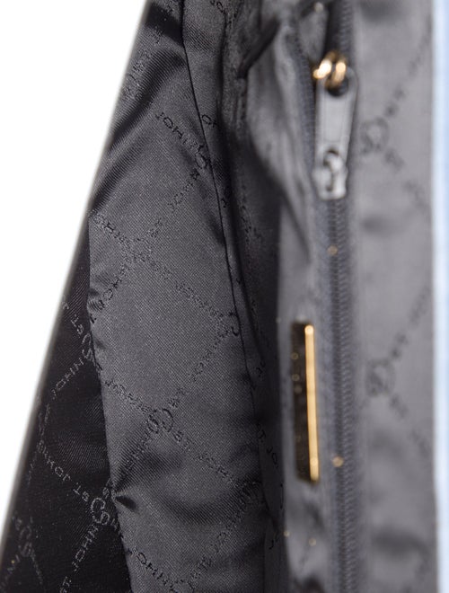 St. John Suede Shoulder Bag