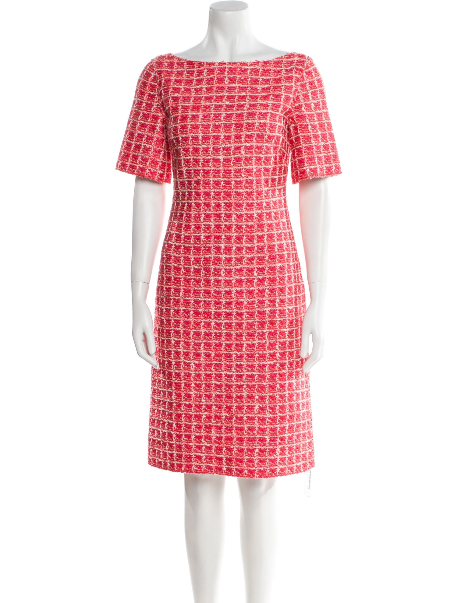 St. John Wool Knee-Length Dress