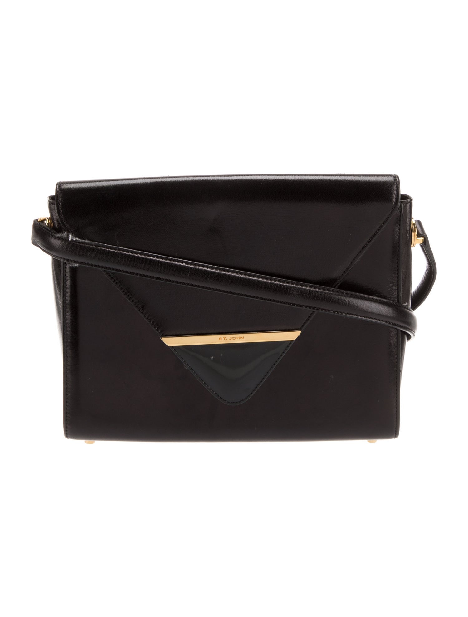 St. John Leather Shoulder Bag