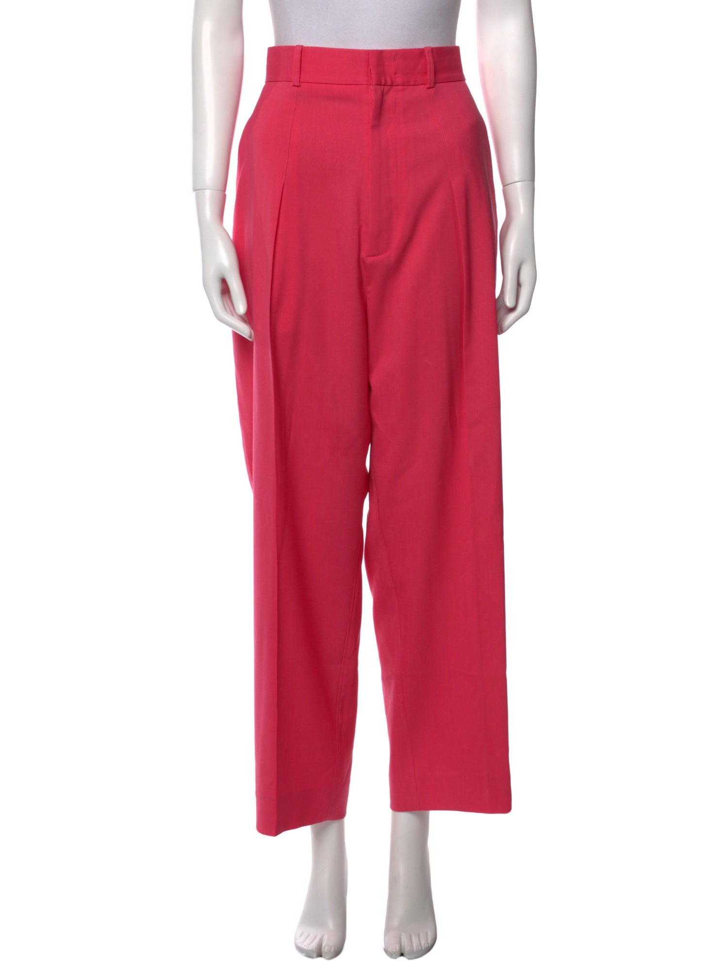 St. John Wool Wide Leg Pants