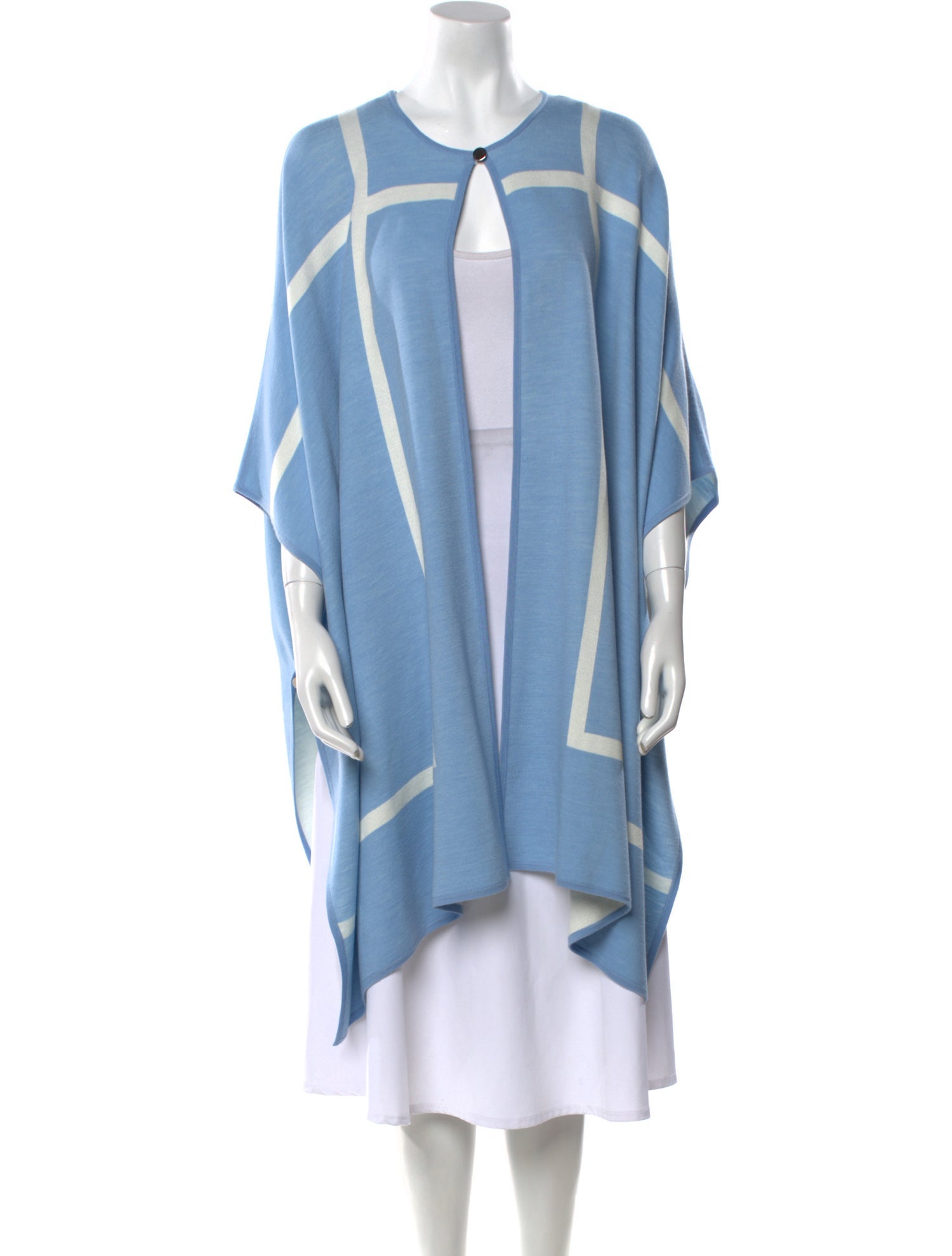 St. John Graphic Print Crew Neck Sweater