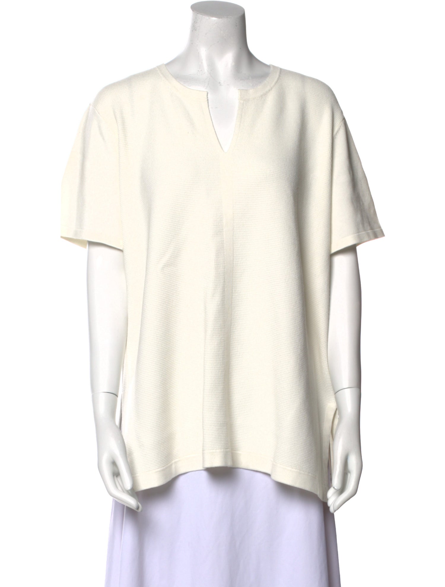 St. John V-Neck Short Sleeve T-Shirt w/ Tags