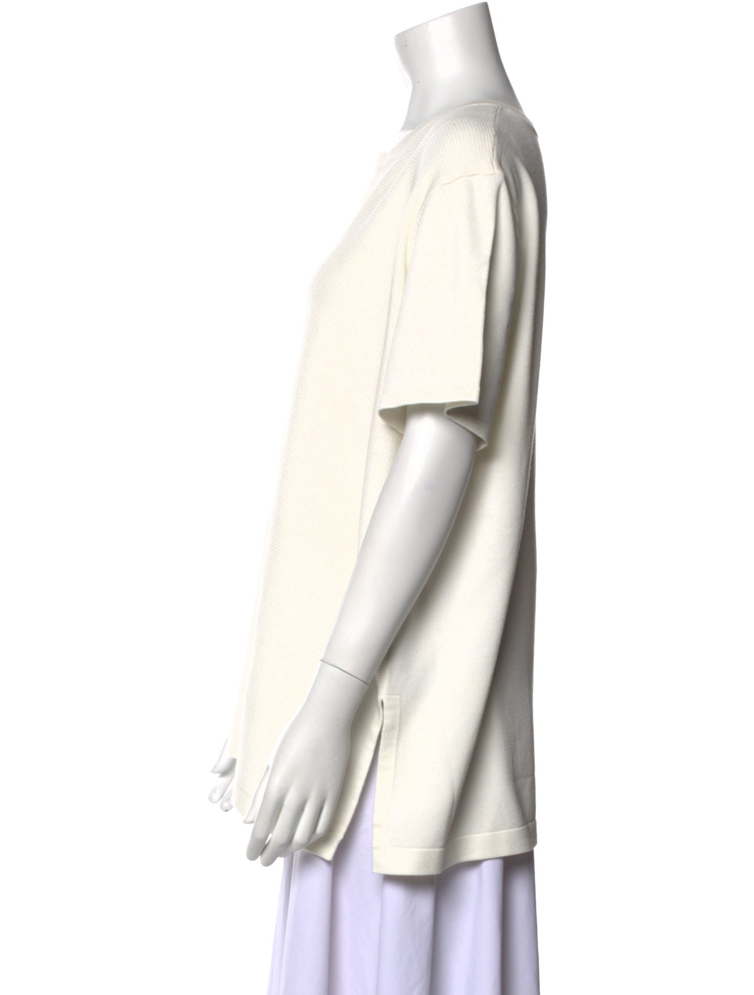 St. John V-Neck Short Sleeve T-Shirt w/ Tags