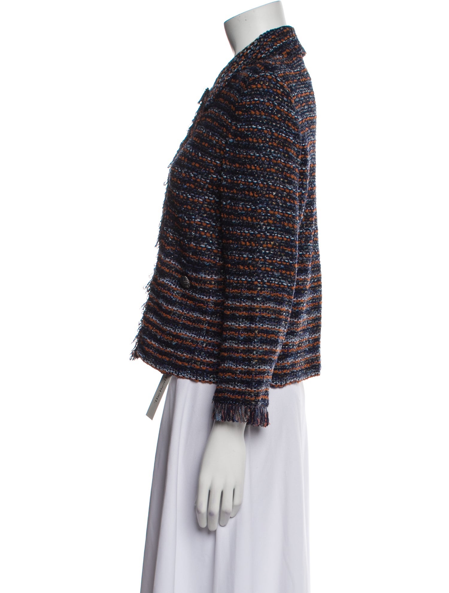 St. John Tweed Pattern Evening Jacket