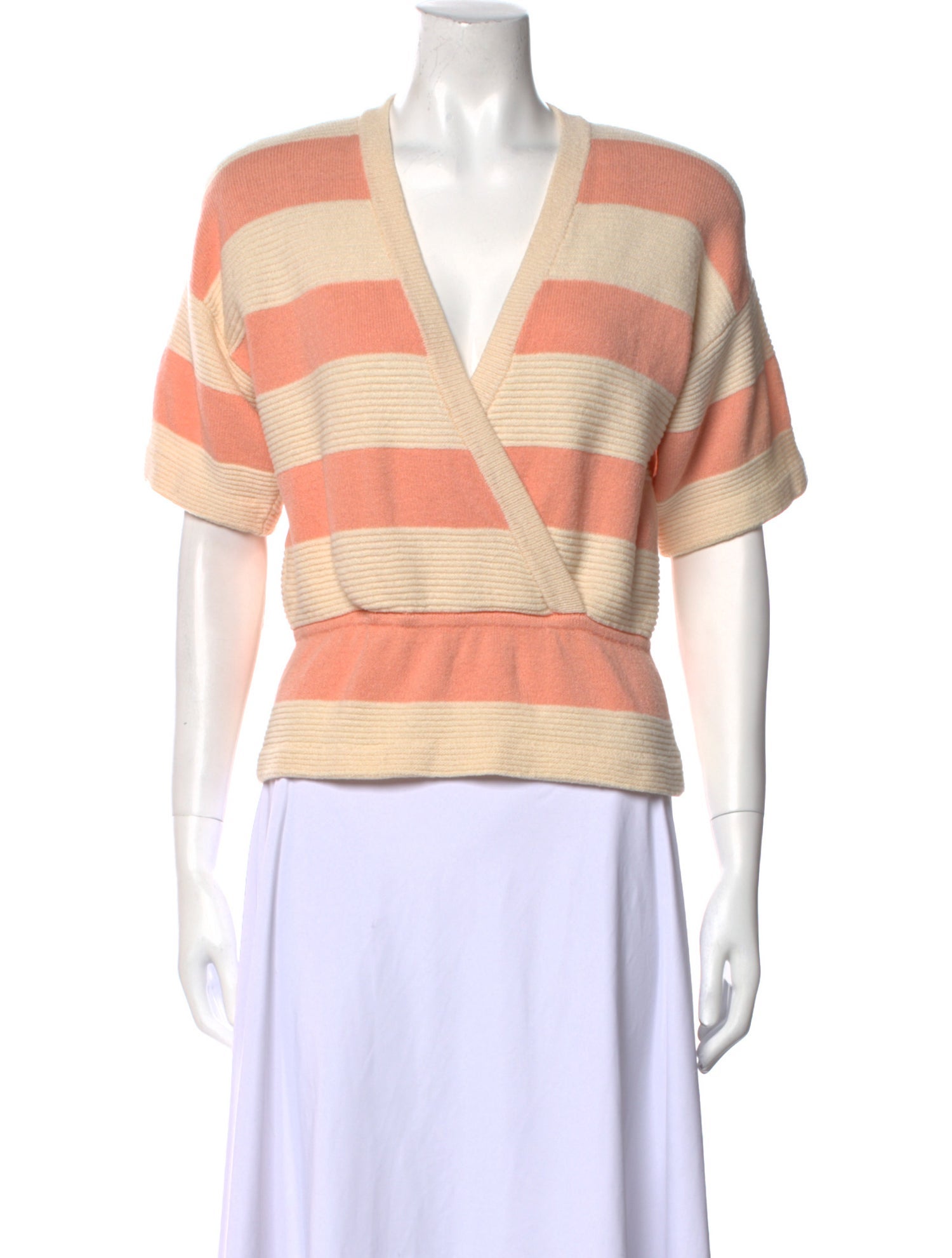 St. John Vintage Striped Sweater