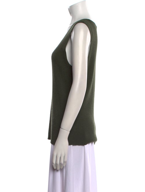 St. John Scoop Neck Sweater