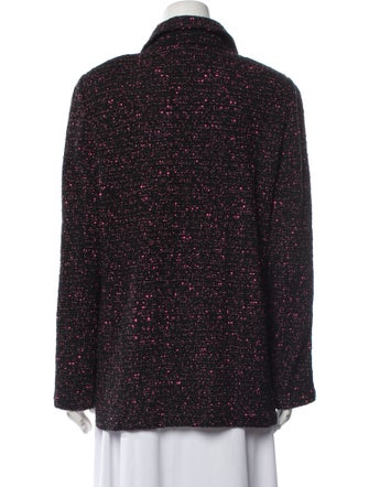 St. John Tweed Pattern Blazer