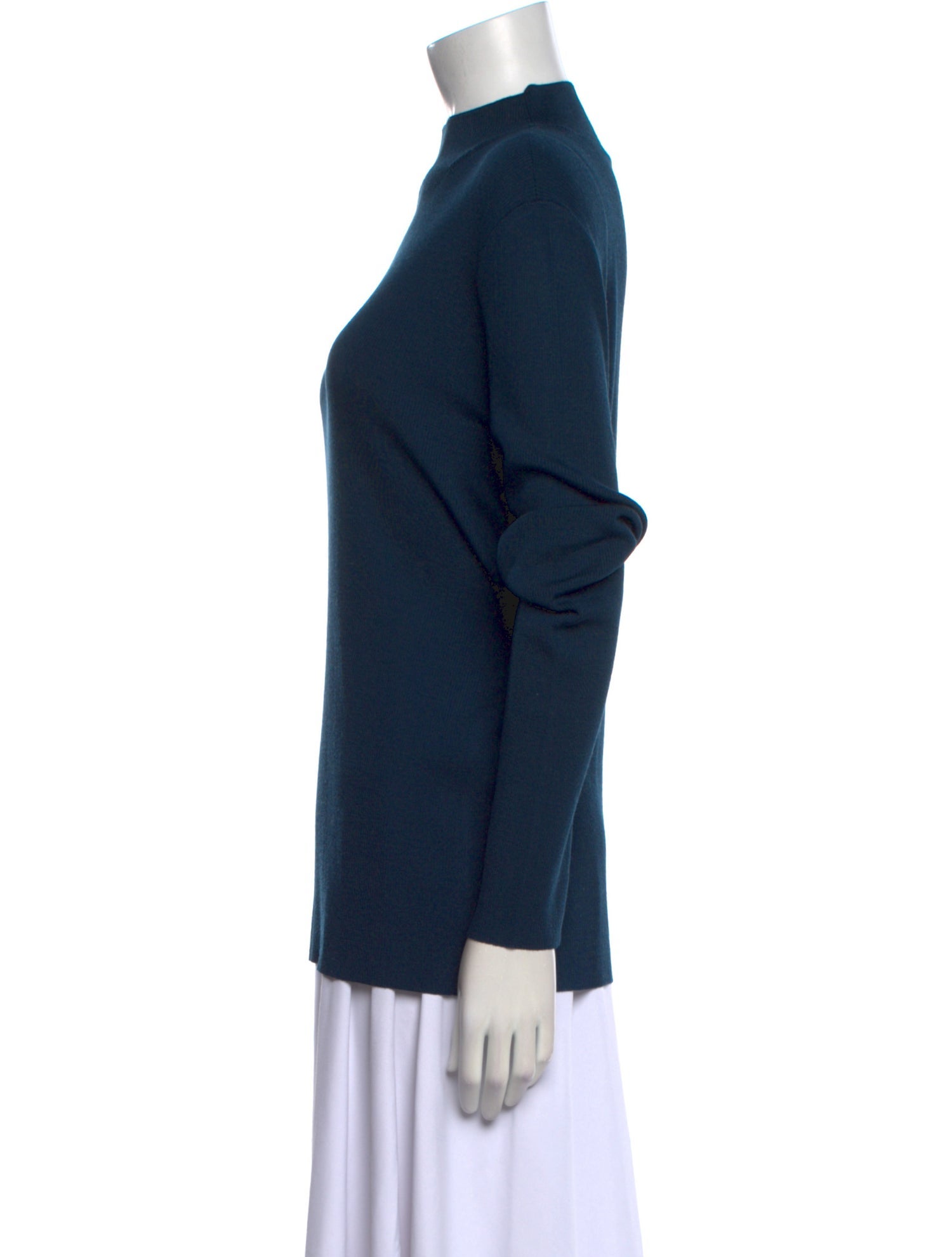 St. John Mock Neck Sweater