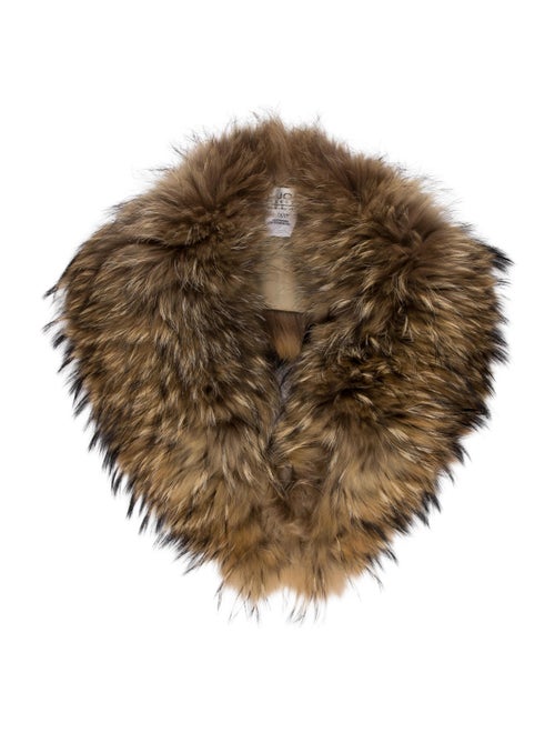 St. John Collection Fur Shawl