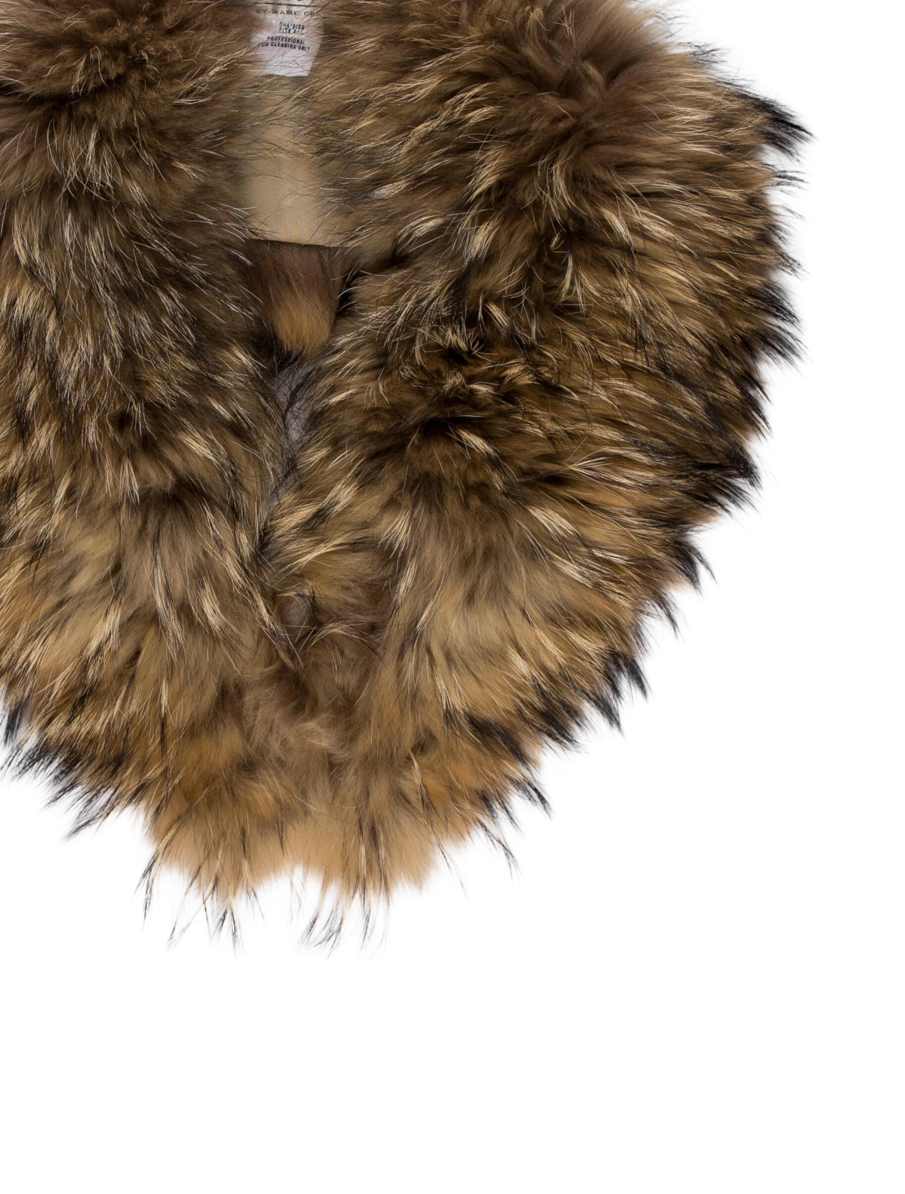 St. John Collection Fur Shawl