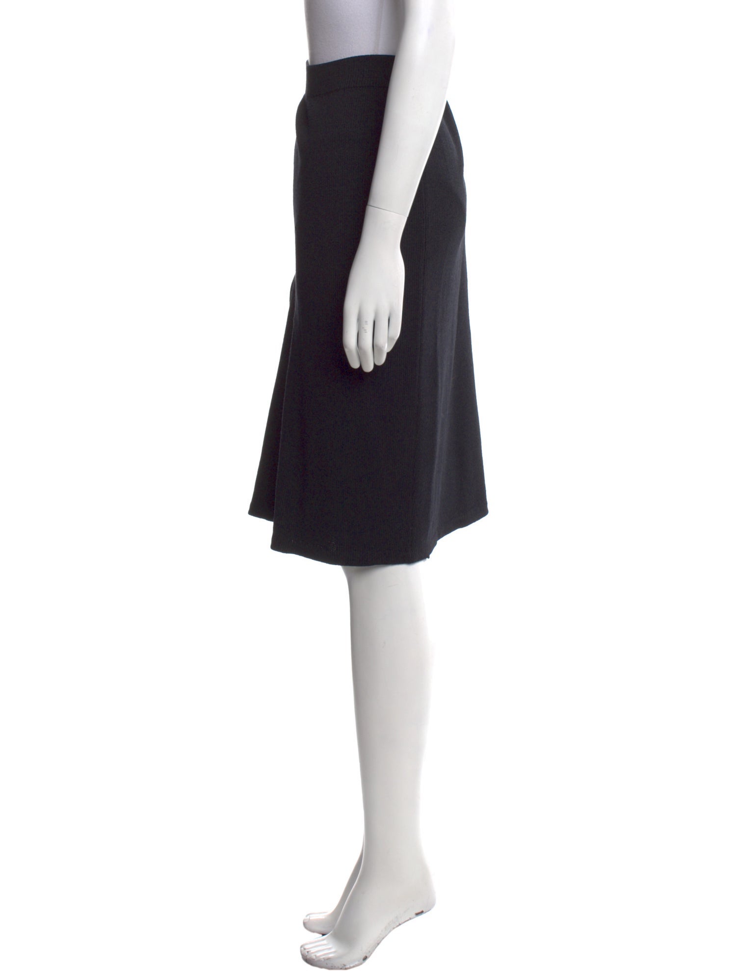 St. John Wool Knee-Length Skirt