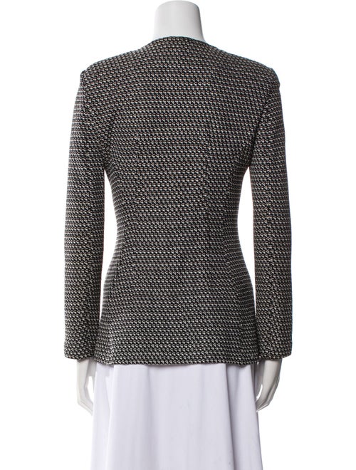 St. John Wool Printed Blazer