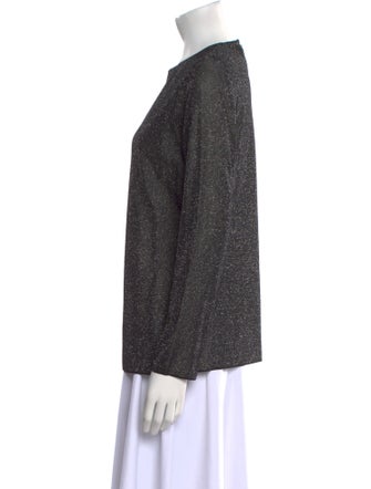 St. John Crew Neck Long Sleeve Sweatshirt