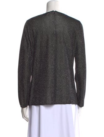 St. John Crew Neck Long Sleeve Sweatshirt