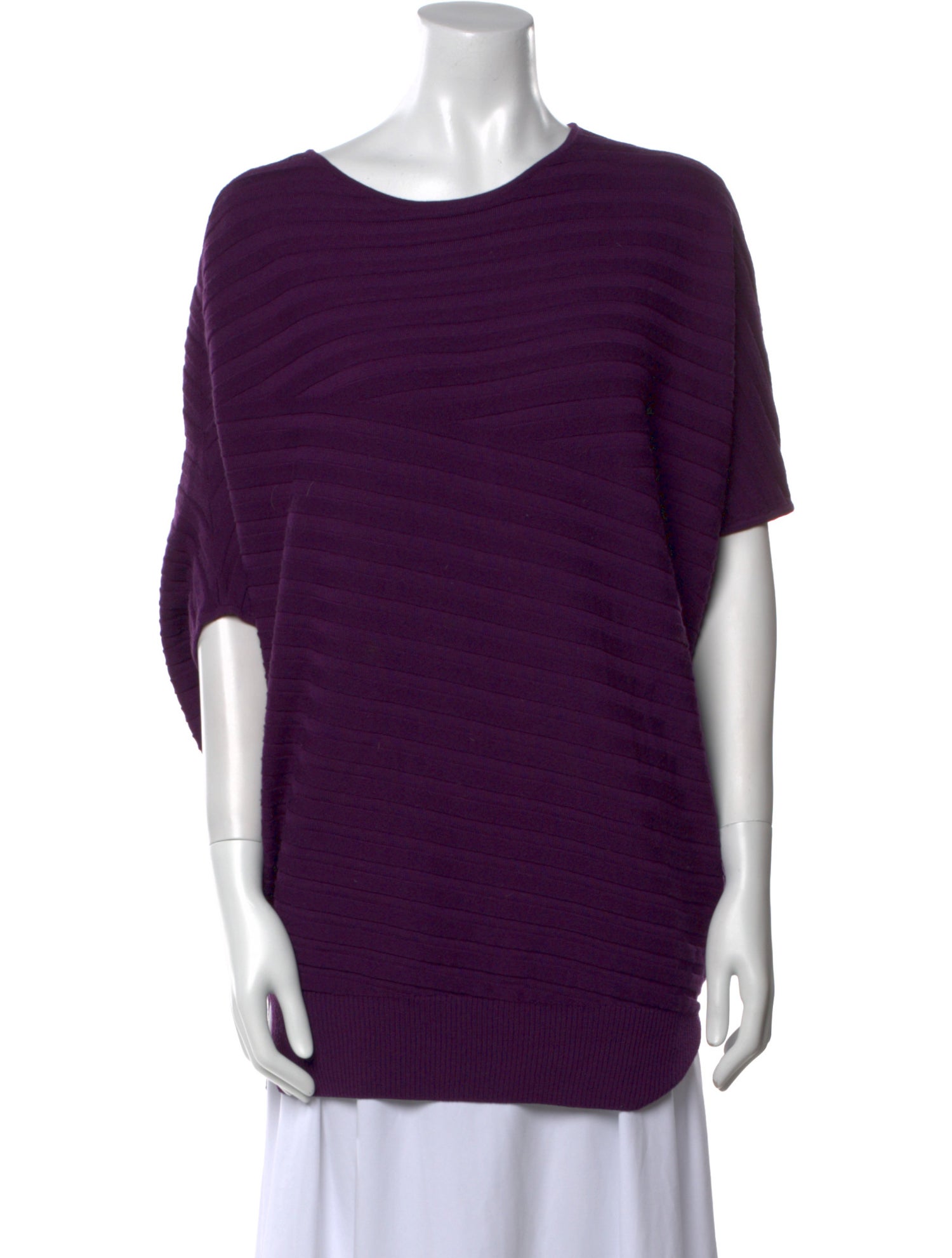 St. John Wool Scoop Neck Sweater