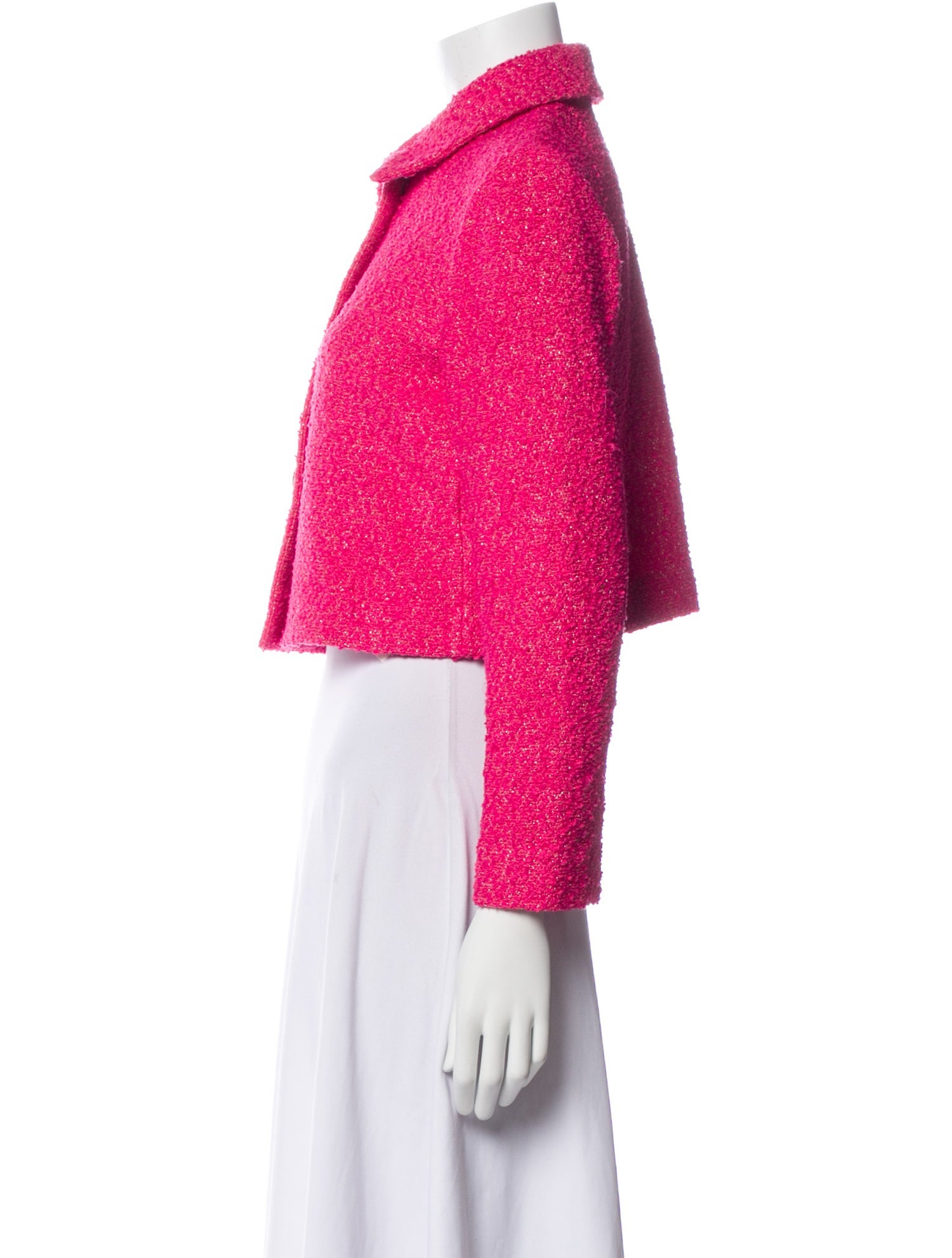 St. John Tweed Pattern Bolero