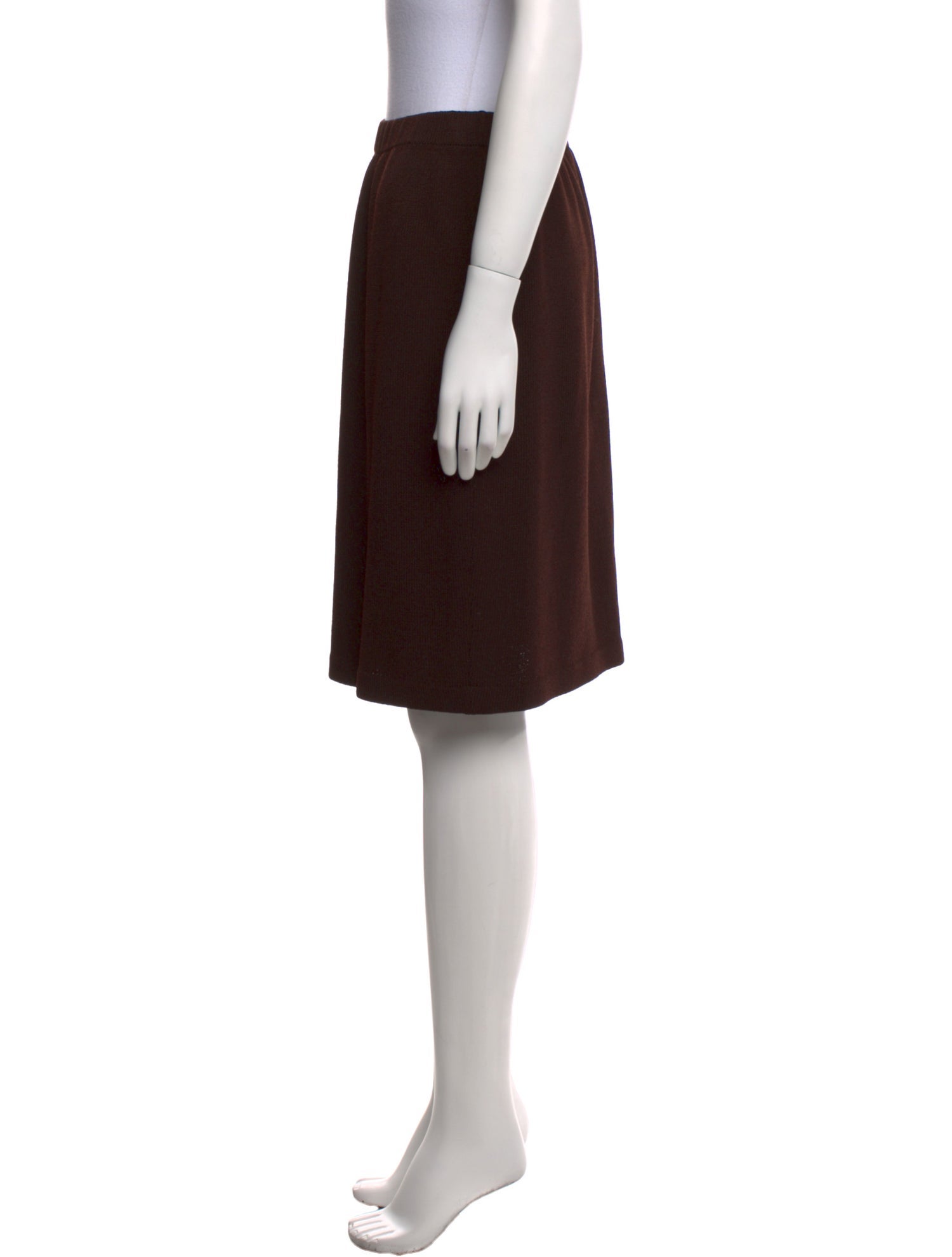 St. John Wool Knee-Length Skirt