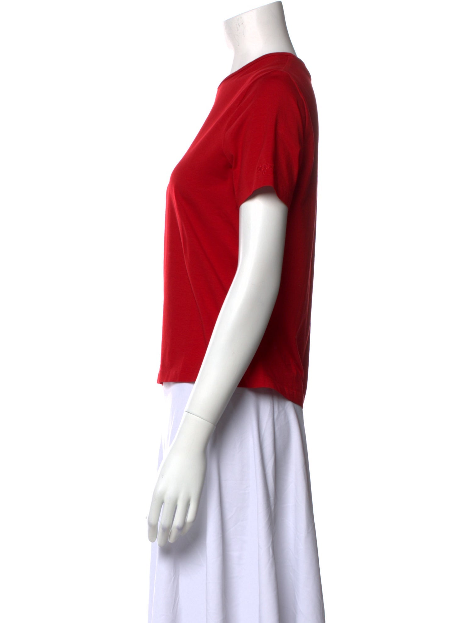 St. John Crew Neck Short Sleeve T-Shirt