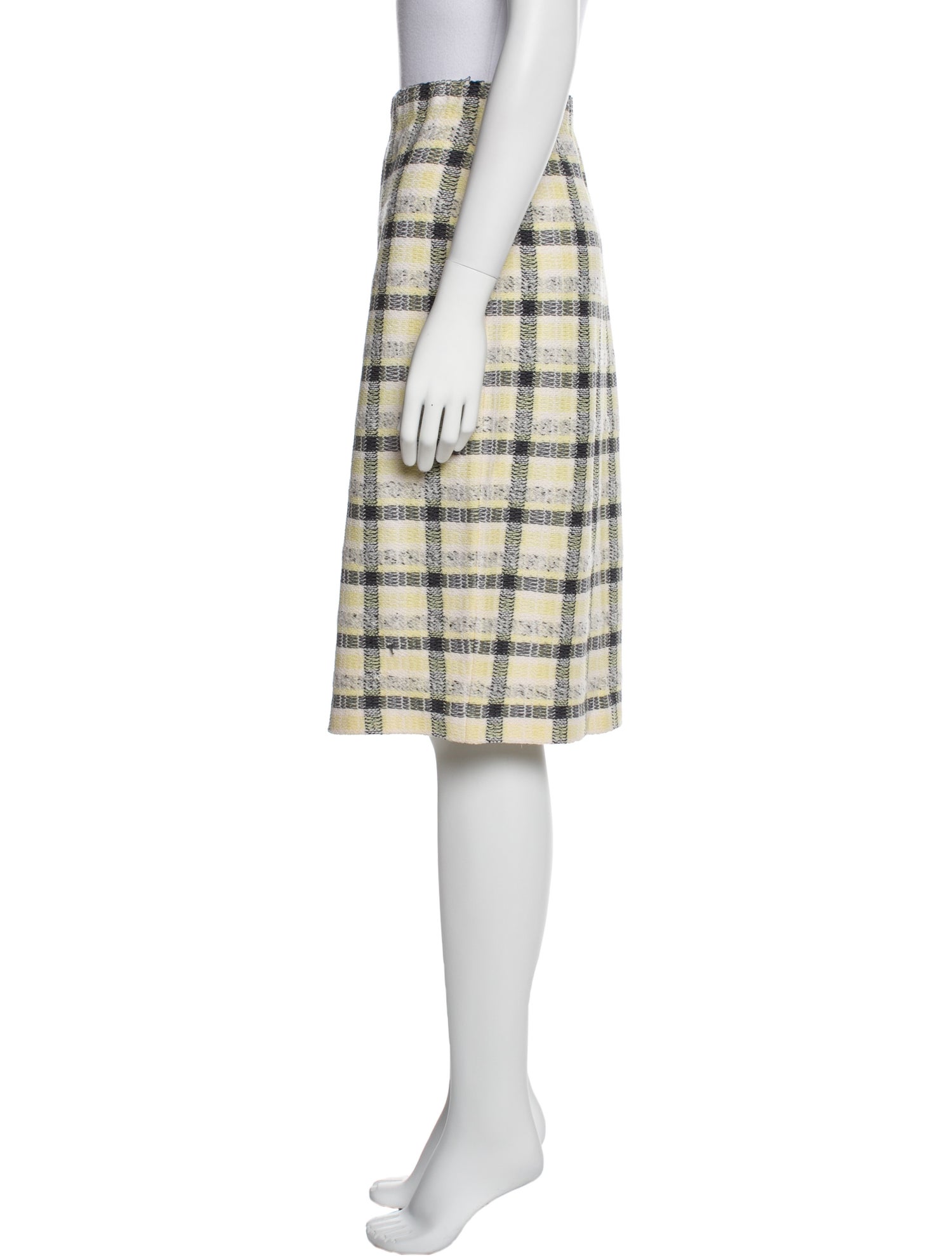St. John Wool Knee-Length Skirt