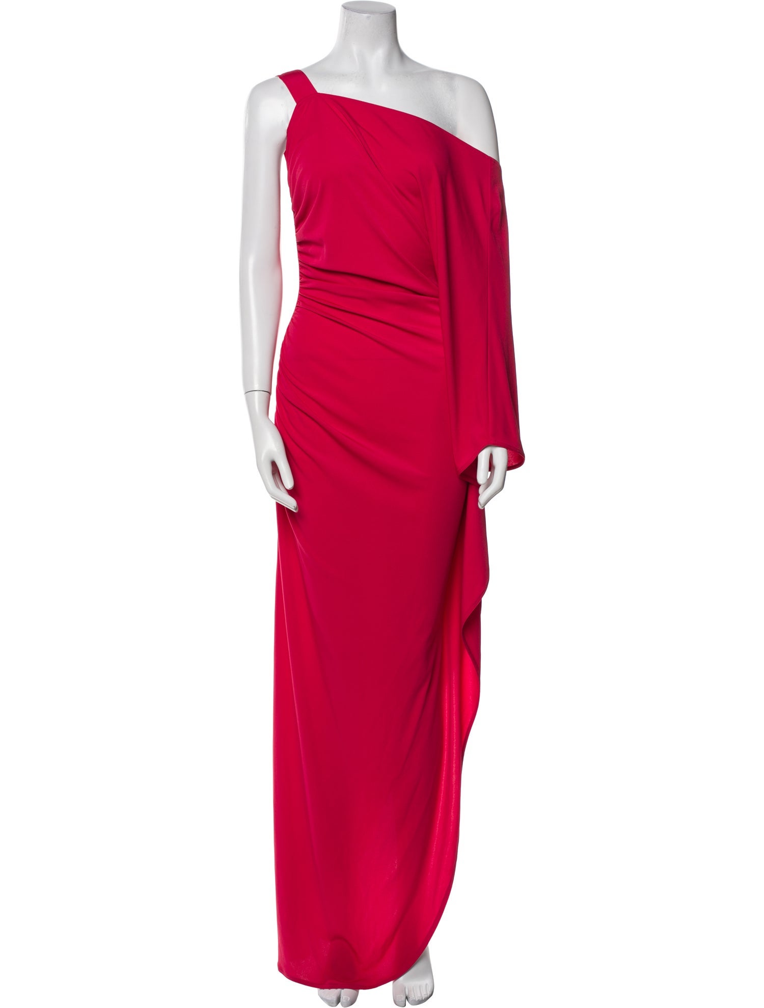 St. John One-Shoulder Long Dress