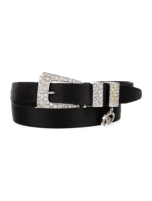 St. John Skinny Leather Belt