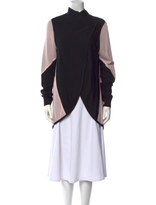 St. John Wool Mock Neck Sweater