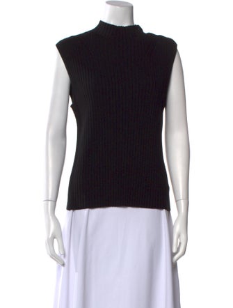 St. John Mock Neck Sweater