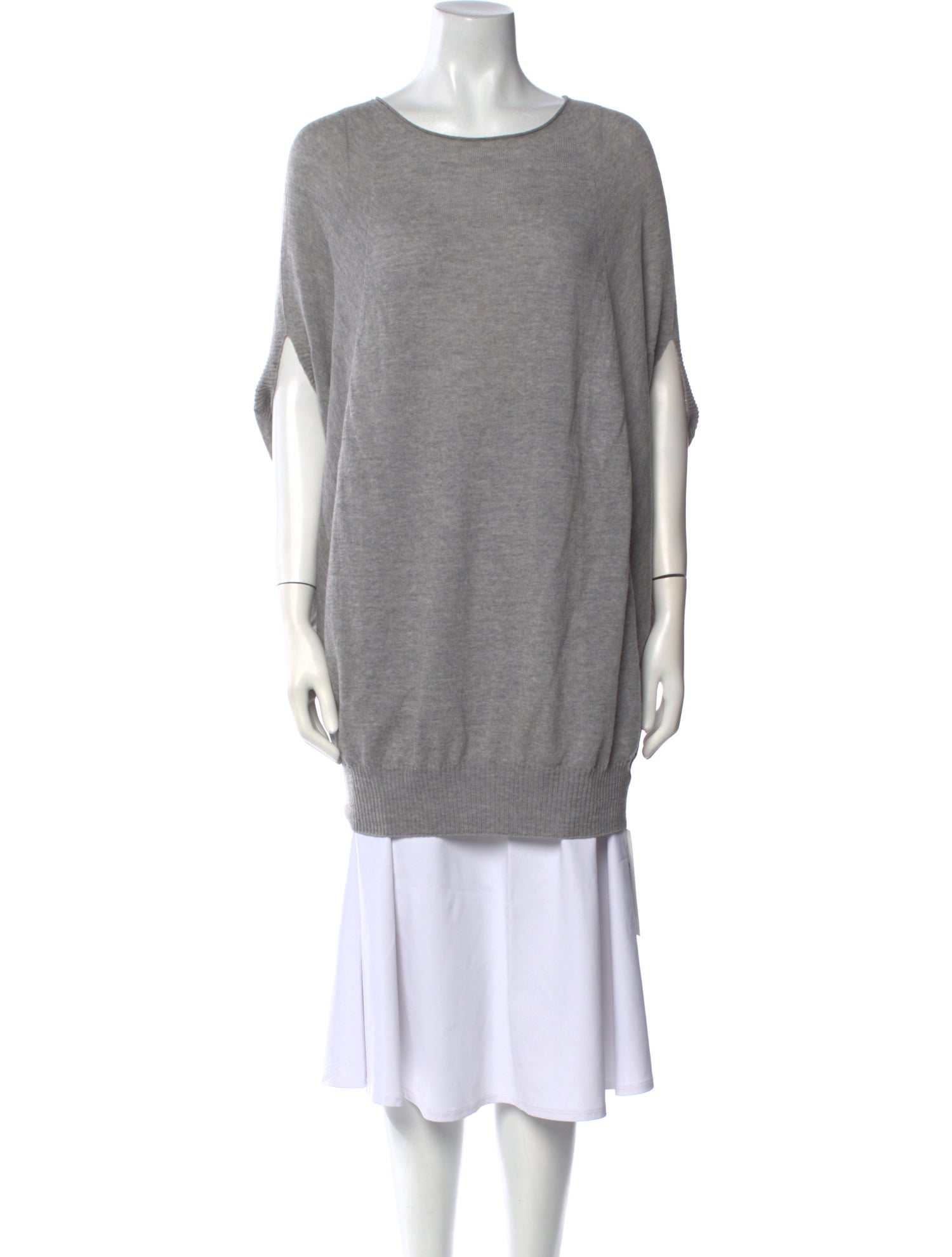 St. John Wool Scoop Neck Sweater