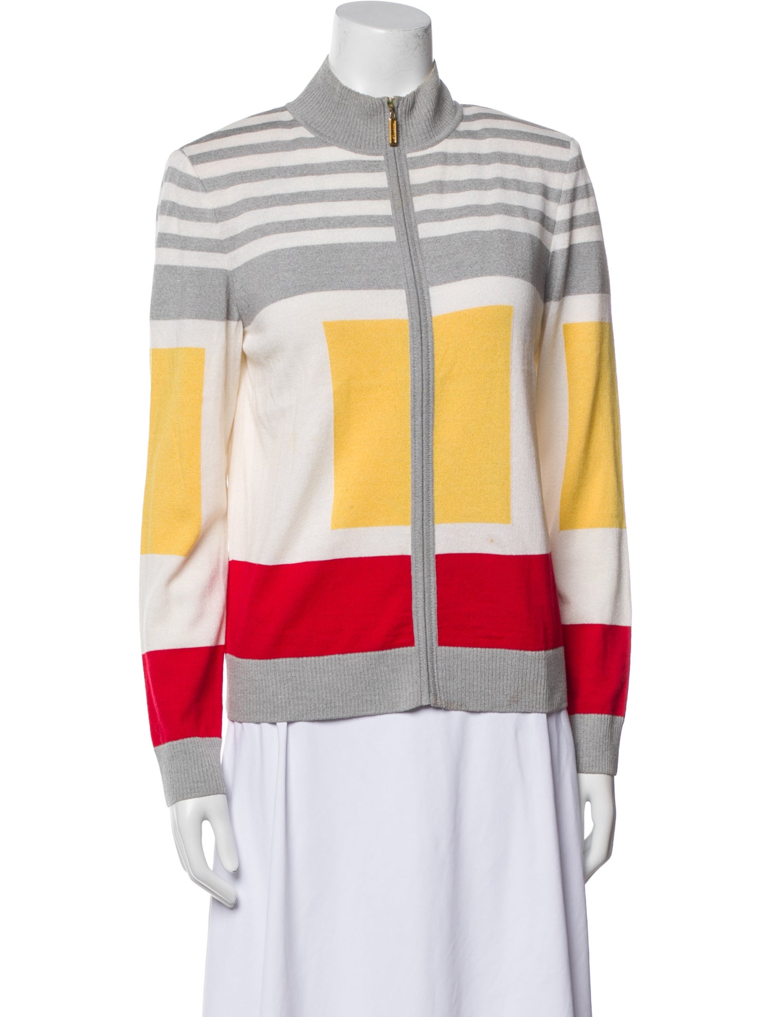 St. John Wool Striped Jacket