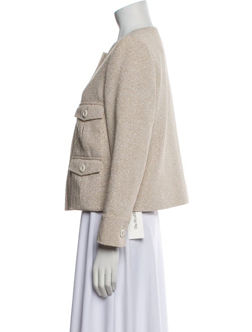 St. John Tweed Pattern Jacket