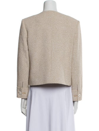 St. John Tweed Pattern Jacket