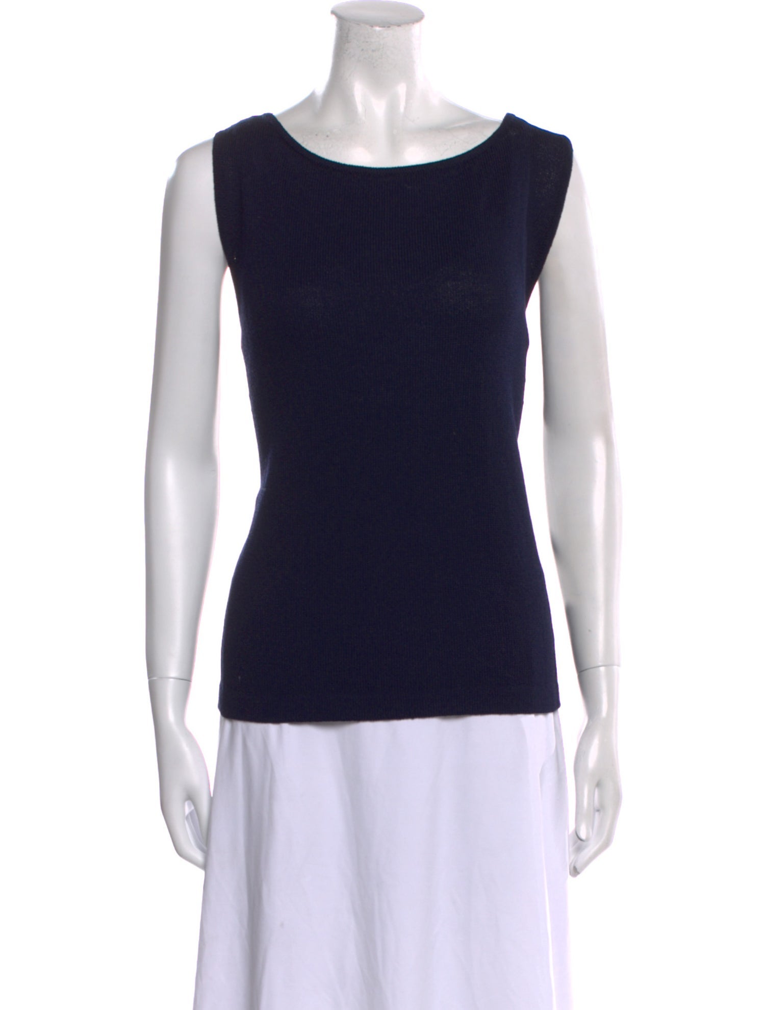 St. John Scoop Neck Sweater